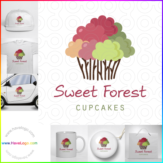 Compra un diseño de logo de Sweet Forest 60893
