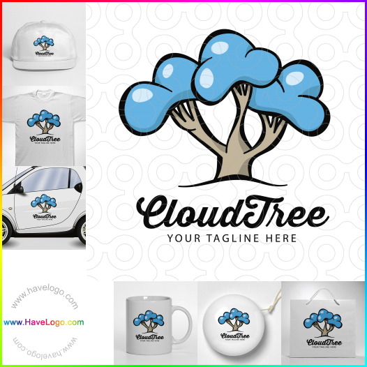 Koop een cloud logo - ID:47197