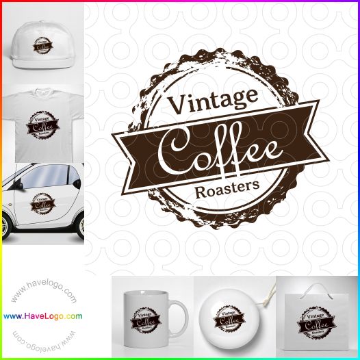 Compra un diseño de logo de Grano de café 39071