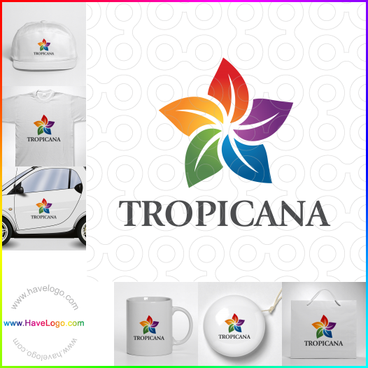 Acheter un logo de design floral - 48608