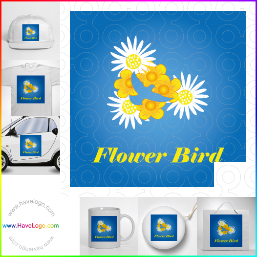 Koop een bloem logo - ID:32835