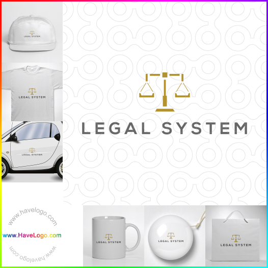 Koop een juridische logo - ID:47922