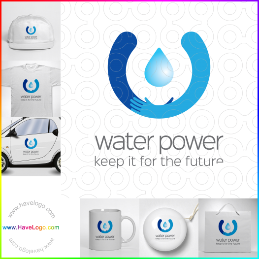 Compra un diseño de logo de productos de agua 52277