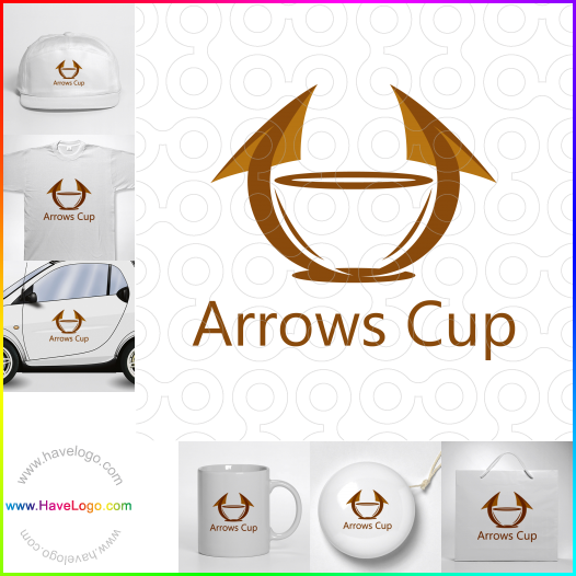 Compra un diseño de logo de Arrows Cup 64704