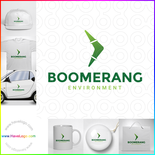Compra un diseño de logo de Boomerang 63192