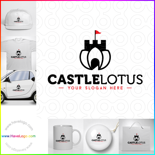Compra un diseño de logo de Castle Lotus 61403