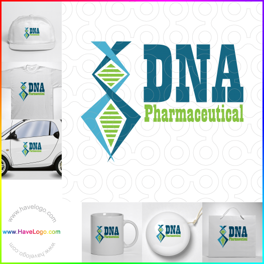 Acheter un logo de ADN pharmaceutique - 65951