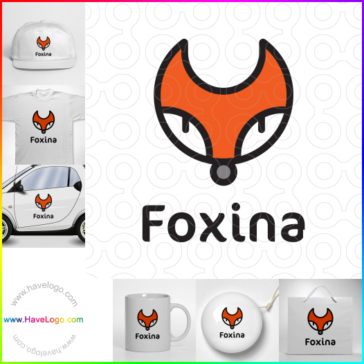 Compra un diseño de logo de Foxina 60477