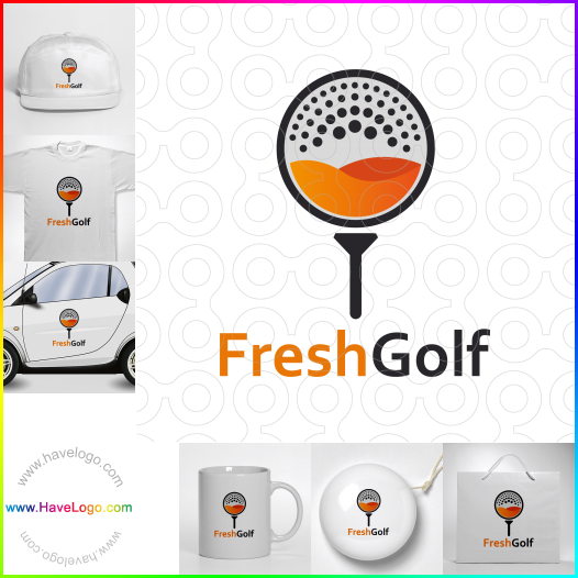 Compra un diseño de logo de Fresh Golf 62424