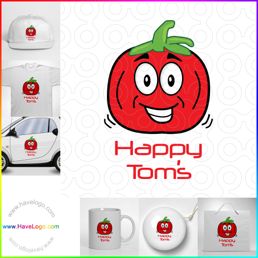 Compra un diseño de logo de Happy Toms 64974
