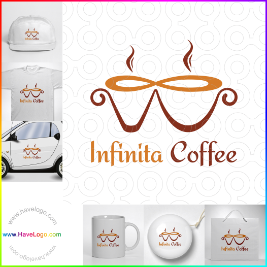 Compra un diseño de logo de Café Infinita 62322