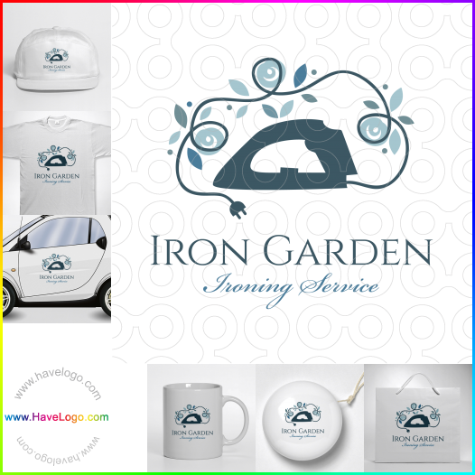 Compra un diseño de logo de Iron Garden 63787