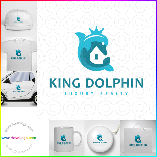 Koop een King Dolphin logo - ID:61798