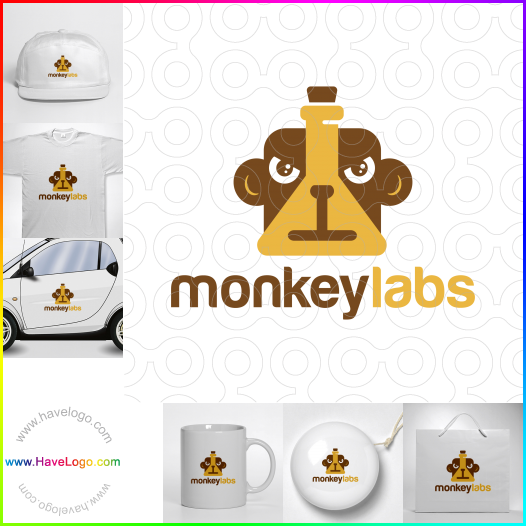 Compra un diseño de logo de Monkey Labs 62019