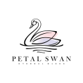 logo de Petal Swan