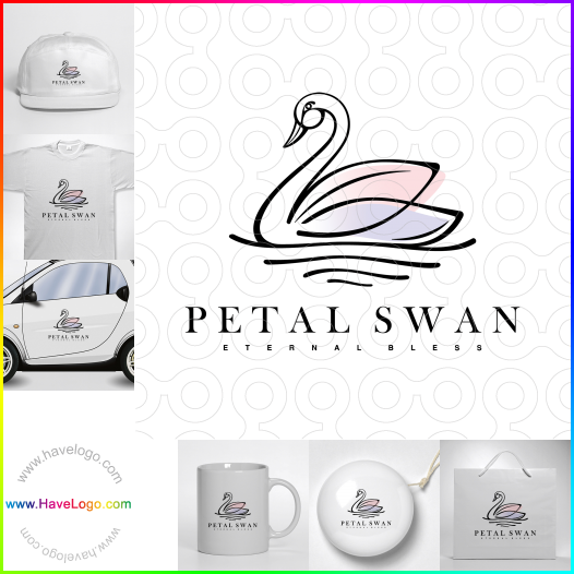Acheter un logo de Petal Swan - 63216
