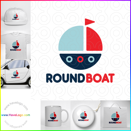 Koop een Ronde boot logo - ID:60381