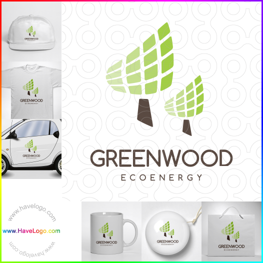 Compra un diseño de logo de energía ecológica 44628