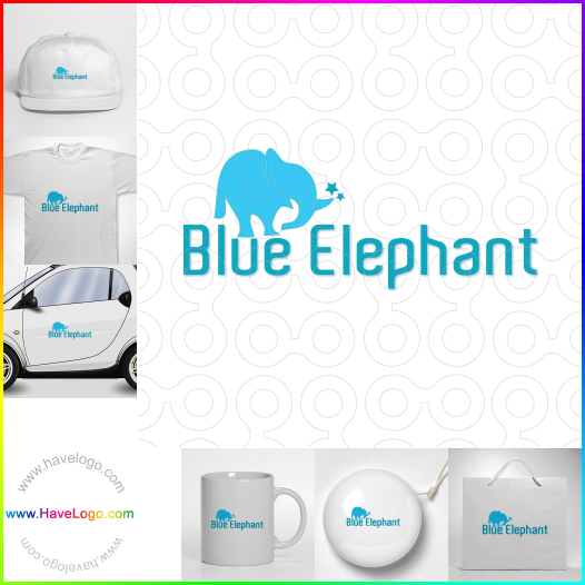 Koop een olifant logo - ID:7615
