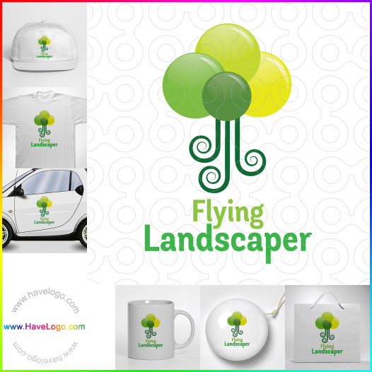Compra un diseño de logo de jardinero 52058