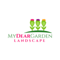 Logo outils de jardinage
