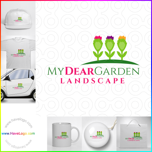 Acheter un logo de outils de jardinage - 44870