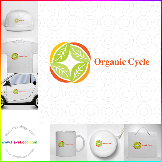 Compra un diseño de logo de productos orgánicos 40070
