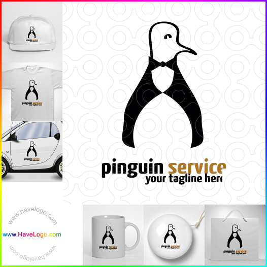 Koop een pinguïn logo - ID:7788