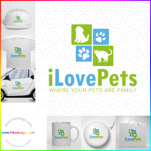 Compra un diseño de logo de cuidado de mascotas 37482