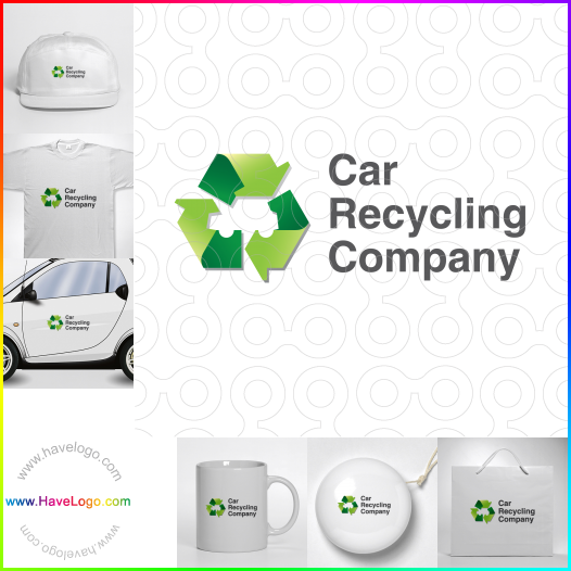 Acquista il logo dello riciclaggio 2345