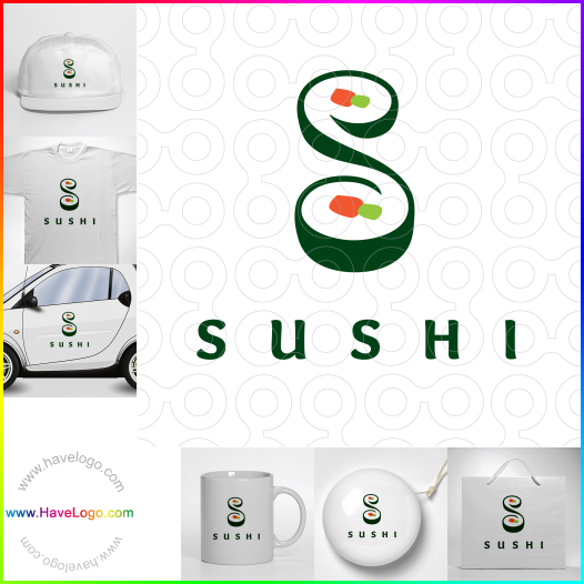 Acheter un logo de sushi - 46662