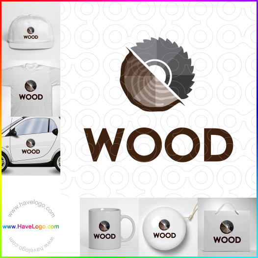 Koop een houtsnede logo - ID:51916