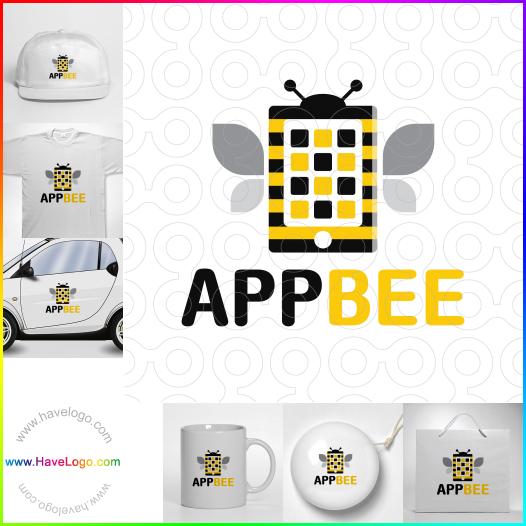 Koop een App Bee logo - ID:65640