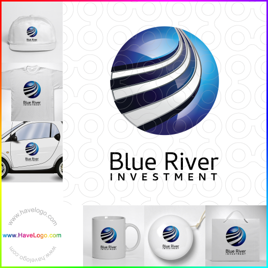 Compra un diseño de logo de Blue River Investment 64838