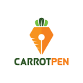 Logo Stylo à carotte