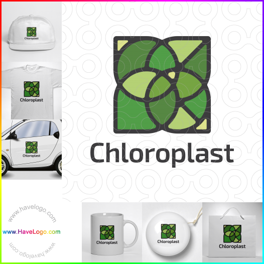 Compra un diseño de logo de Cloroplasto 67181