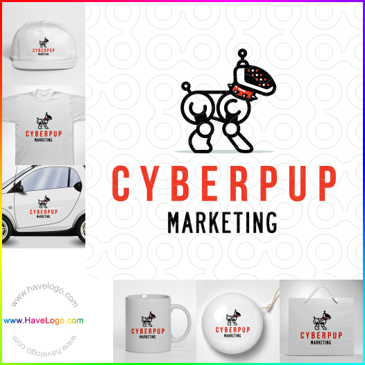 Compra un diseño de logo de Cyperpup Marketing 60227