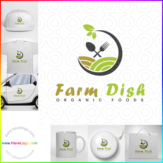 Koop een Farm Dish logo - ID:64450