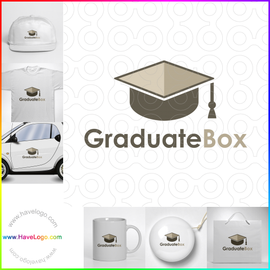 Compra un diseño de logo de Graduate Box 62778