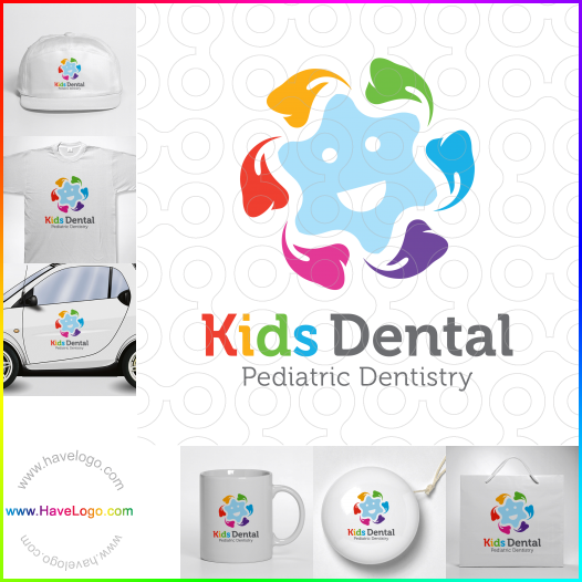 Koop een Kids Dental logo - ID:59995