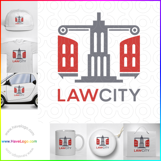 Compra un diseño de logo de Law City 60205