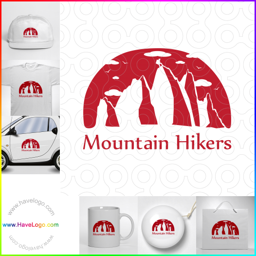 Acquista il logo dello Escursionisti di montagna 67314