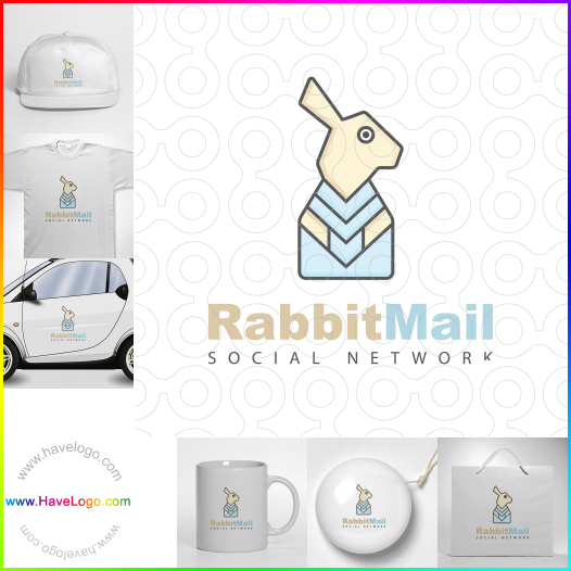 Acquista il logo dello Coniglio Mail 62082