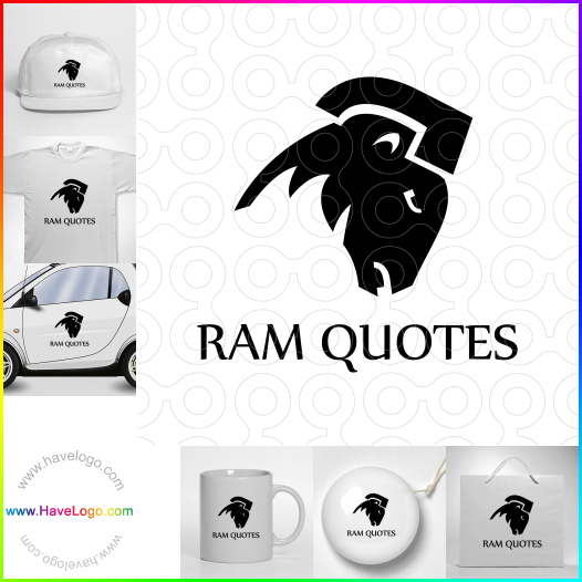 Koop een Ram quotes logo - ID:63075