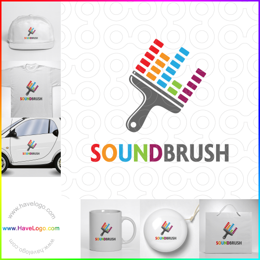 Koop een Sound Brush logo - ID:66425