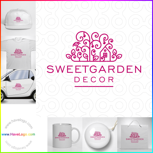Koop een Sweet Garden logo - ID:64344