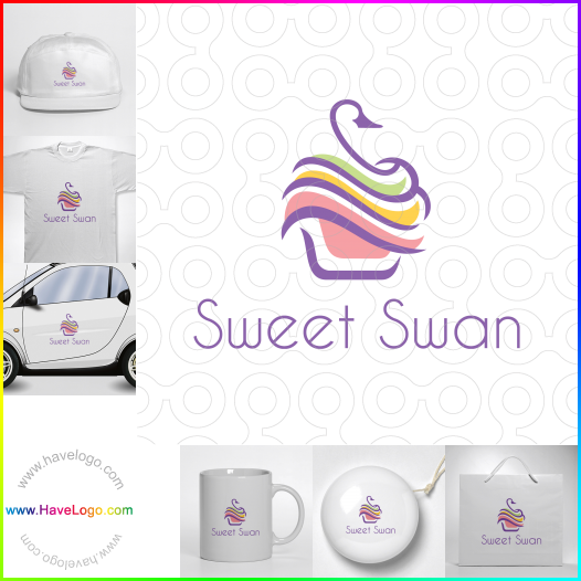 Koop een Sweet Swan logo - ID:63487