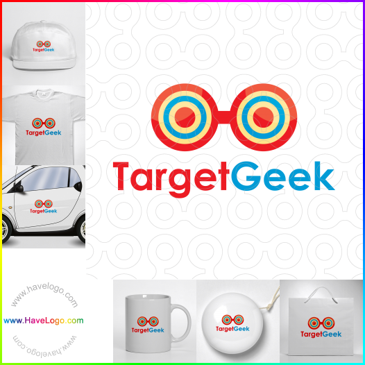 Compra un diseño de logo de Target Geek 64665