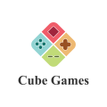 logo de juegos de cubo
