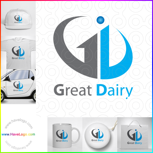 Acquista il logo dello prodotti lattiero-caseari 29750